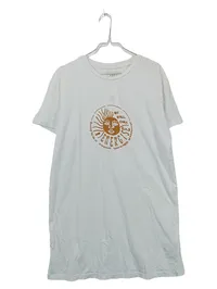 ADPT. Herren T-Shirt Sonnenmotiv Gr. L Weiß Baumwolle Casual 1