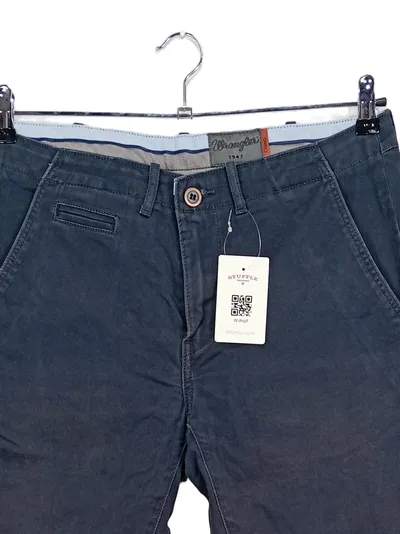 Wrangler Chino 1947 Herren Jeans Straight Leg Blau W31 L34 Baumwolle