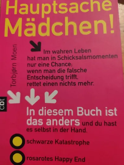 Hauptsache Mädchen! Jugendbuch Torbjørn Moen Interaktiv cbt Taschenbuch