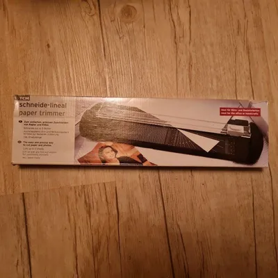 TCM Schneide-Lineal Paper Trimmer Papierschneider Fotoschneidegerät