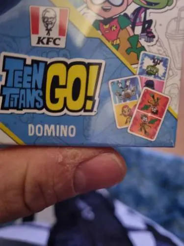 DC Comics Teen Titans Go! Domino Spiel KFC Sammelspiel Kinder ab 3 J.