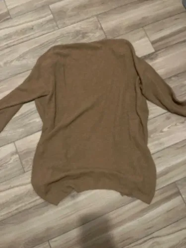 Rodier Damen Strickjacke Cardigan Gr. 44 Braun Langarm Offen