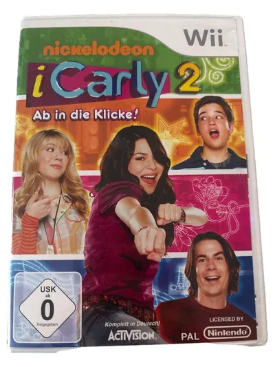 Activision iCarly 2 Ab in die Klicke Nintendo Wii Spiel Deutsch