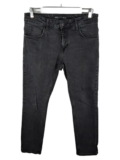 2Y Premium Herren Jeans Regular Fit Grau W32 L30 Stretch Baumwolle