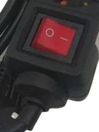 REV Mehrfachsteckdose 6-fach mit Schalter Schwarz 1,4m Kabel 3680W
