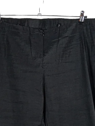 Ulla Popken Damen Stoffhose Gr. 54 Schwarz Elegant Reißverschluss