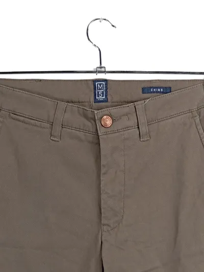 Meyer M5 Chino Stoffhose Herren Braun W32 L32 Baumwolle Casual Alltag