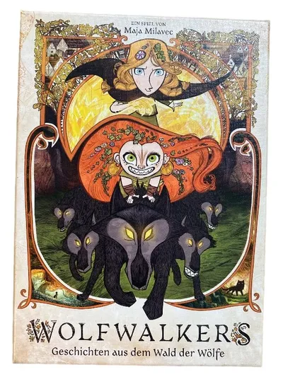 Board Game Circus Wolfwalkers Activity Buch Farbenfroh Mehrfarbig