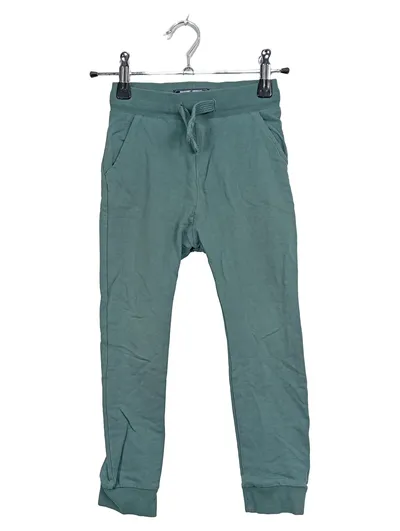 Next Jogginghose Kinder Gr. 110 Grün Baumwolle Sweatpants