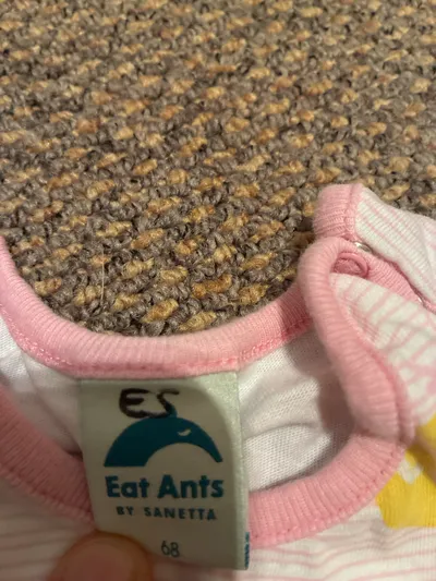 Eat Ants by Sanetta Baby Strampler Mädchen Gr. 68 Rosa Punkte Baumwolle
