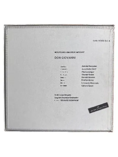 Decca Mozart Don Giovanni Vinyl LP Klassik Richard Bonynge Oper Box