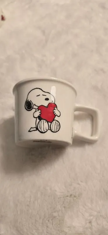 BUTLERS Peanuts Snoopy Tasse mit Herz Porzellan Weiß 200ml 3