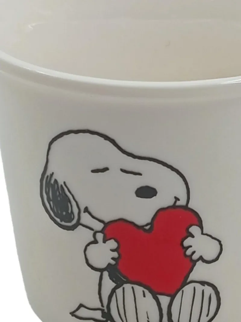 BUTLERS Peanuts Snoopy Tasse mit Herz Porzellan Weiß 200ml 4