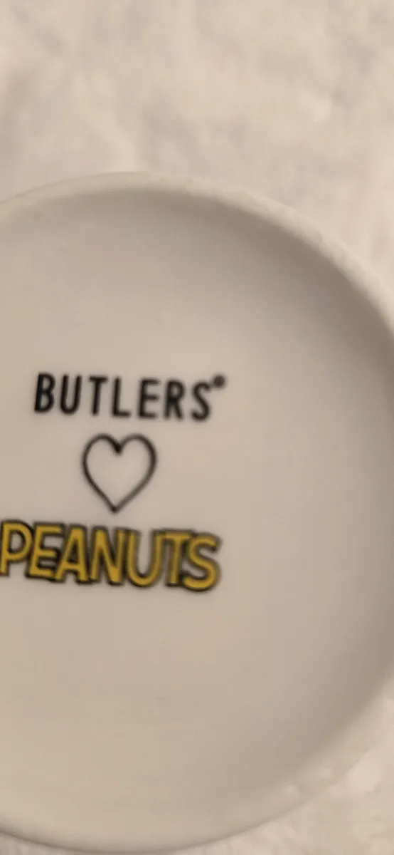 BUTLERS Peanuts Snoopy Tasse mit Herz Porzellan Weiß 200ml 5