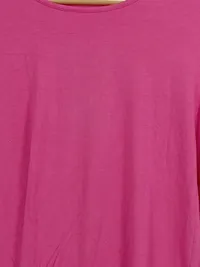 Alfredo Pauly Damen Langarmshirt 3/4-Arm Viskose Basic Pink Gr. 36 4