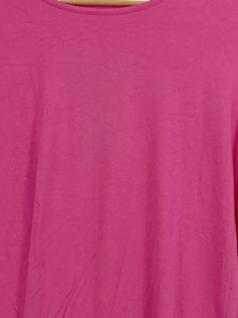 Alfredo Pauly Damen Langarmshirt 3/4-Arm Viskose Basic Pink Gr. 36 4