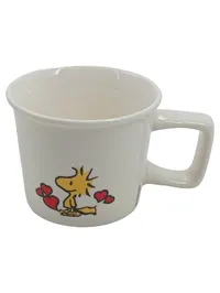 BUTLERS Peanuts Woodstock Tasse Porzellan Weiß Herzen 150ml 1