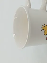 BUTLERS Peanuts Woodstock Tasse Porzellan Weiß Herzen 150ml 3