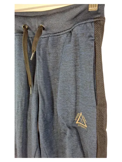 Yigga Jogginghose Jungen Gr. 134 Blau Sporthose Mesh-Einsätze