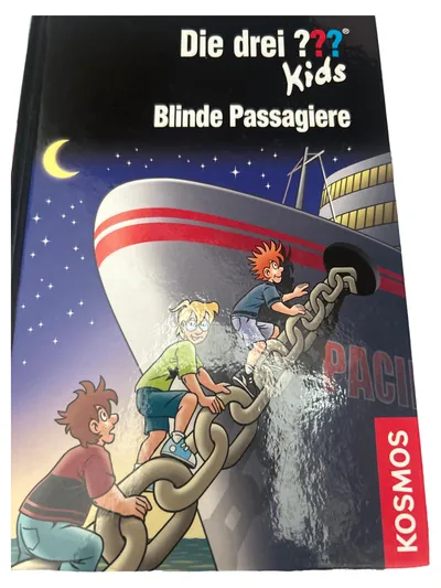 Die drei ??? Kids Blinde Passagiere Kinderbuch Detektiv Abenteuer Kosmos