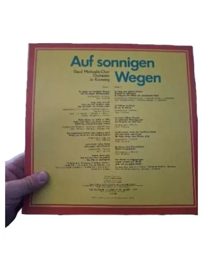 Amiga Jo Kurzweg Auf sonnigen Wegen LP Vinyl DDR Schlager Gerd Michaelis Chor