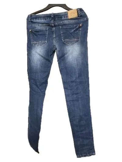 SUBLEVEL Damen Skinny Jeans Destroyed Look Blau M W29 L33