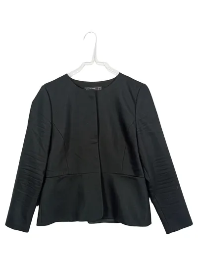 Hallhuber Damen Blazer Schwarz Gr. 38 Elegant Business Jacke