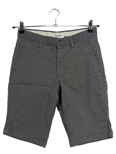 Jack & Jones Herren Shorts Jeans Intelligence Grau XS W28 Casual