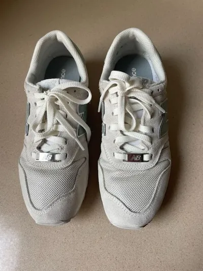 New Balance 373 Damen Sportschuhe Wildleder Retro Beige Gr. 40.5