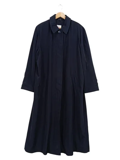 Best Connections Damen Klassischer Mantel Blau Business Gr. 42 XL Polyester