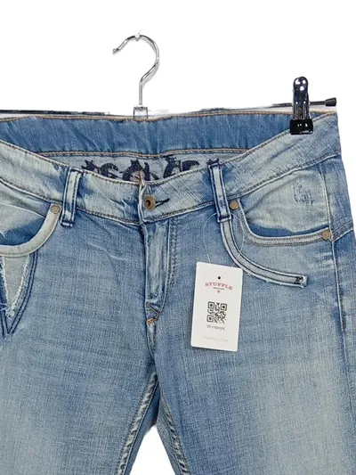 Kaporal Damen Jeans Regular Fit Baumwolle Blau Gr. 40 W31 L36