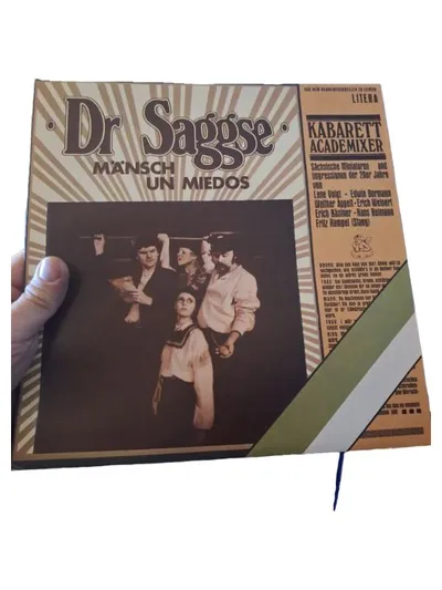Kabarett Academixer Vinyl LP Sächsische Miniaturen 20er Jahre Schlager Mundart
