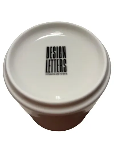 Design Letters Becher Tasse Buchstabe I Keramik Weiß 300ml Minimalistisch