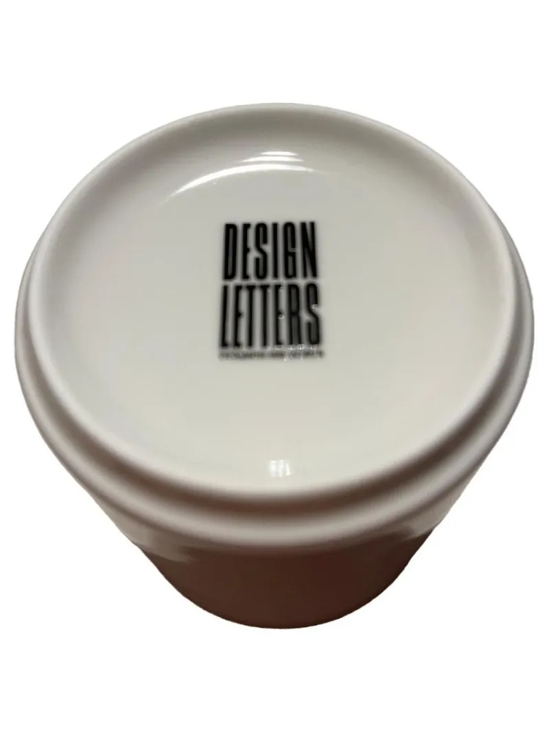 Design Letters Becher Tasse Buchstabe I Keramik Weiß 300ml Minimalistisch 2