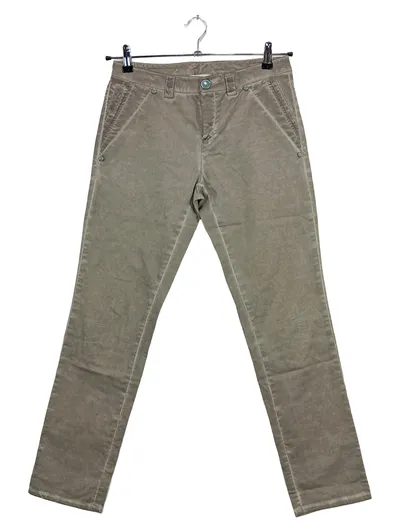 Elisa Cavaletti Chino Hose Damen Beige W27/36 Baumwolle Casual Alltag
