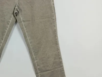 Elisa Cavaletti Chino Hose Damen Beige W27/36 Baumwolle Casual Alltag