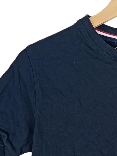 U.S. Polo Assn. Herren T-Shirt Kurzarm Blau Baumwolle Gr. S