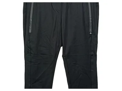 ZHRILL Damen Jogginghose Athleisure Schwarz Gr. 42 XL Reißverschluss