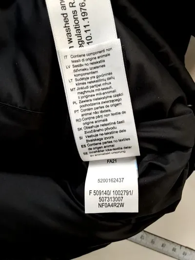 The North Face Daunenjacke Steppjacke Damen Gr. XS Schwarz Outdoor