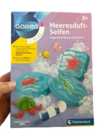 Clementoni Galileo Fun Meeresduft-Seifen Experimentierkasten ab 8 Jahre
