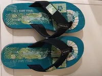 Blue Fin Cali Surf Zehentrenner Damen Gr. 37 Türkis Grafik Muster 2