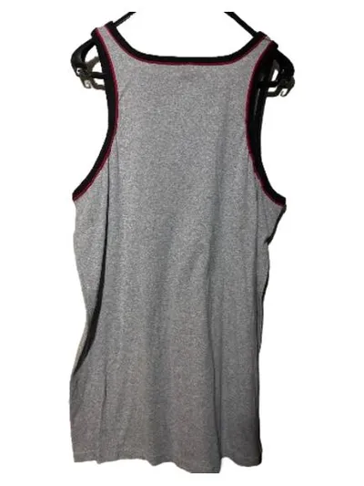 Elite Sport Herren Tanktop Unterhemd Grau XXL Sportlich Baumwolle