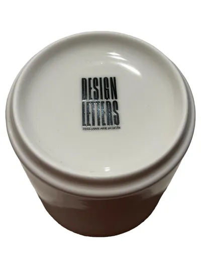 Design Letters Porzellan Becher Buchstabe I Arne Jacobsen Weiß 300ml
