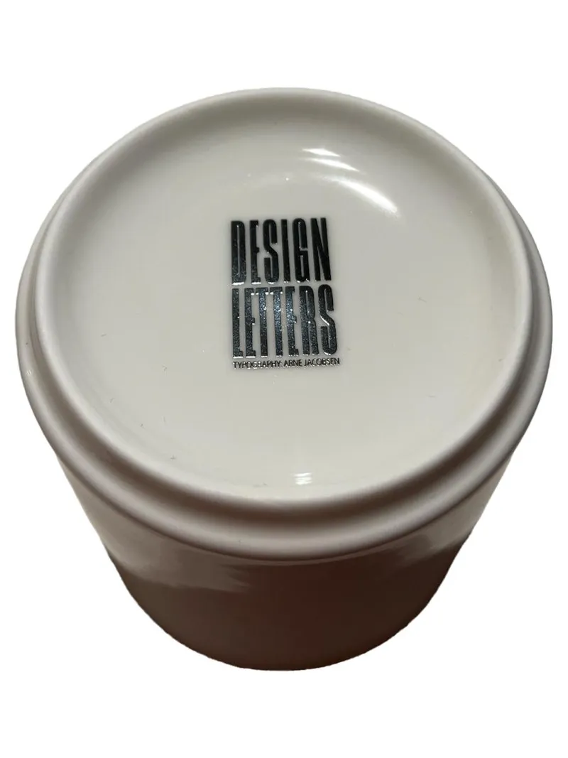 Design Letters Porzellan Becher Buchstabe I Arne Jacobsen Weiß 300ml 2