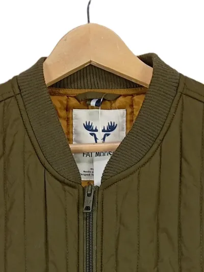 Fat Moose Steppweste Herren Oliv L Outdoor Weste Freizeit Gesteppt