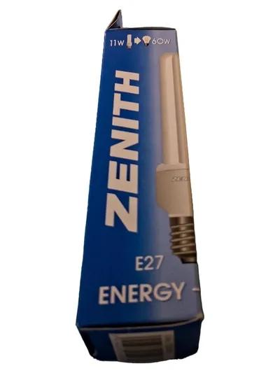 Zenith Energy E27 Energiesparlampe 11W weiß länglich Leuchtmittel