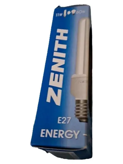 Zenith Energy E27 Energiesparlampe 11W weiß länglich Leuchtmittel
