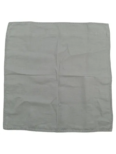 H&M Home Geschirrtuch Leinen Grau Uni 50x50 cm