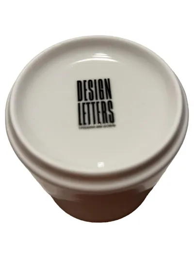 Design Letters Becher Buchstabe I Porzellan Weiß 300ml Kaffeebecher