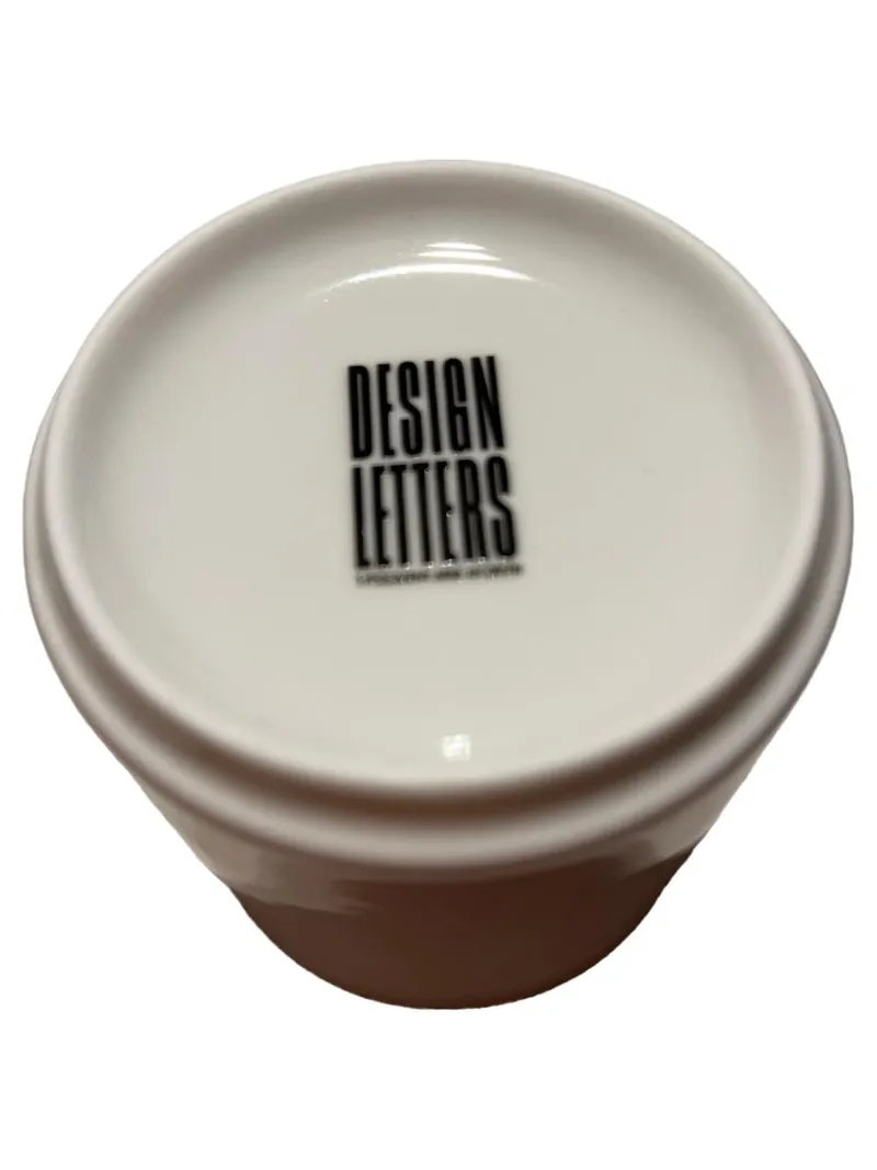 Design Letters Becher Buchstabe I Porzellan Weiß 300ml Kaffeebecher 2